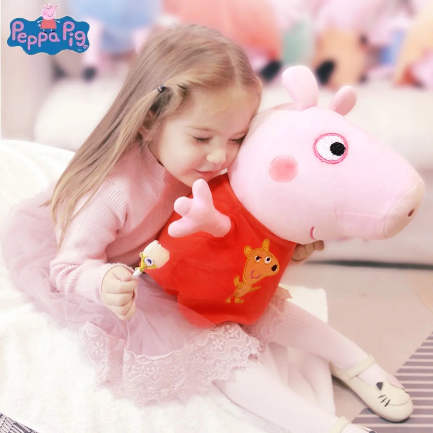 Peppa Pig Giant Plush – 46cm Soft Stuffed Toy for Kids