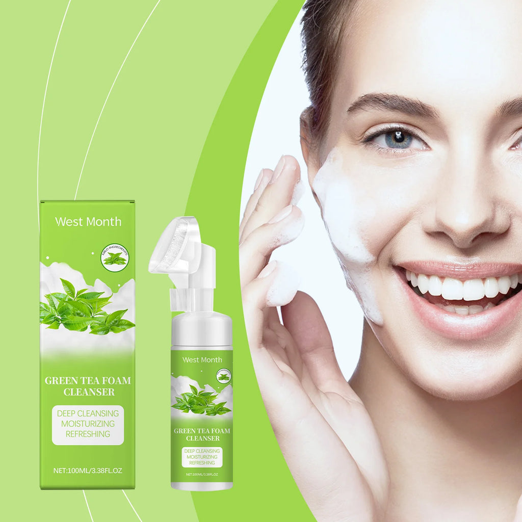 Botanical Glow Green Tea Cleanser – Purify & Refresh (100ml)