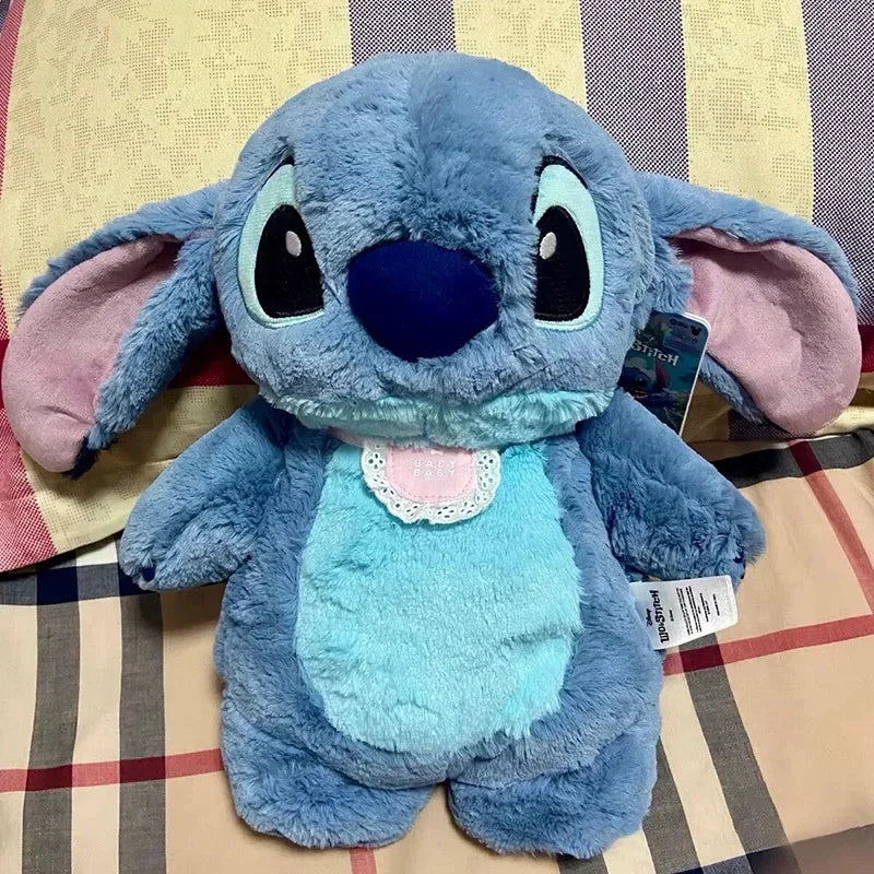 Stitch Plush Comfort Toy + Warm Bottle Set – Soft & Snuggly Gift for Kids
