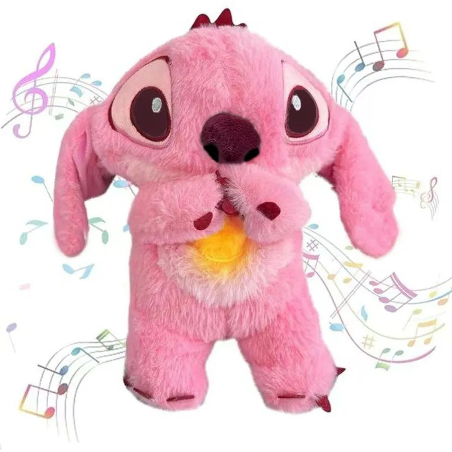 Stitch Breathing Plush – Light-Up Musical Comfort Toy with Calming Rhythm