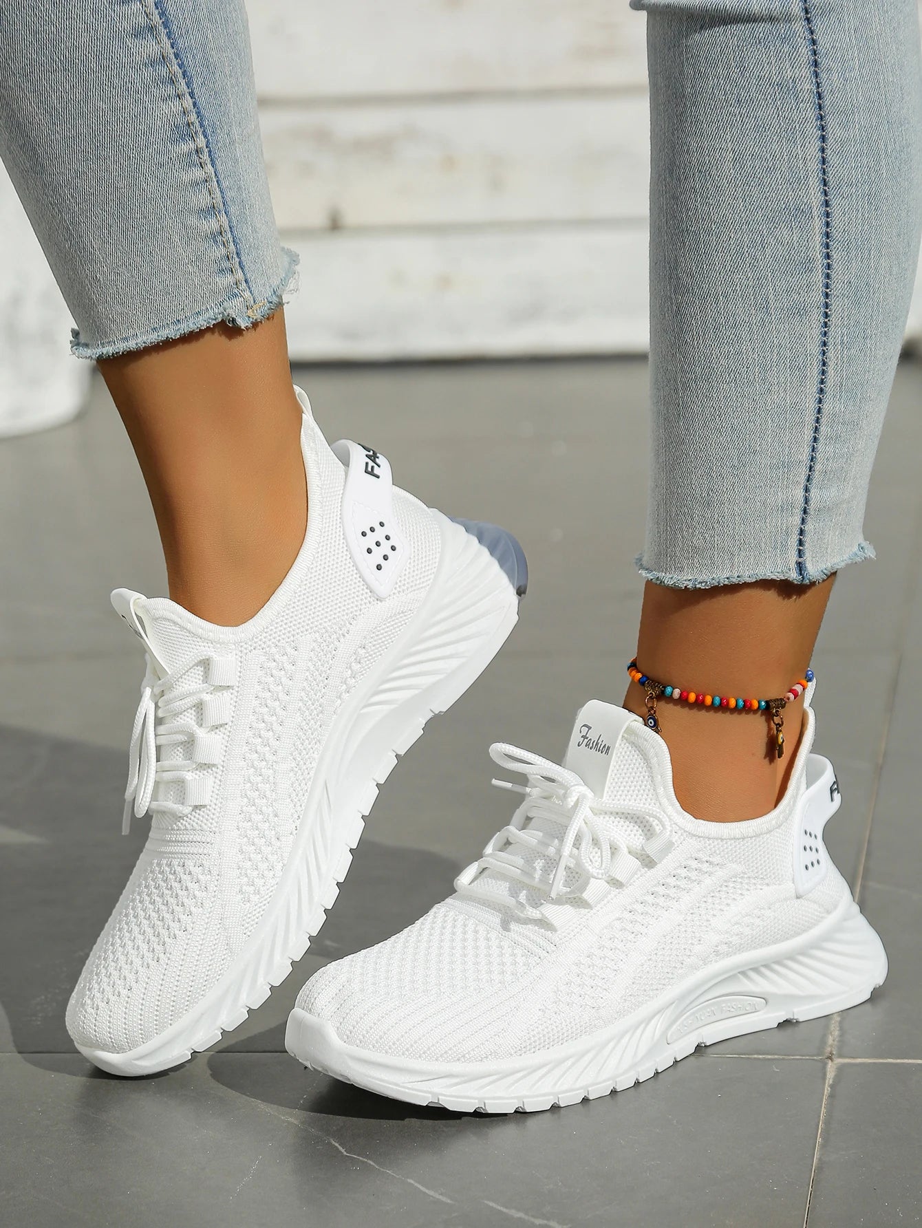 Women’s Casual Sneakers – 2025 Trendy Fly Weave Lightweight Sport & Leisure Shoes