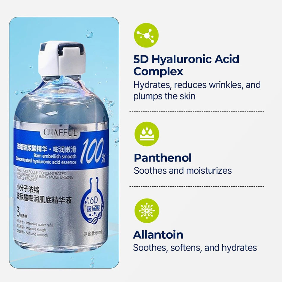 Gracefully Glowing™ Hyaluronic Acid Deep Hydration Serum – Pore-Refining & Anti-Aging (60ml)