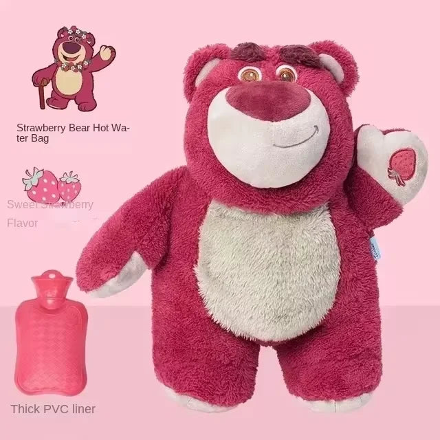 Stitch Plush Comfort Toy + Warm Bottle Set – Soft & Snuggly Gift for Kids