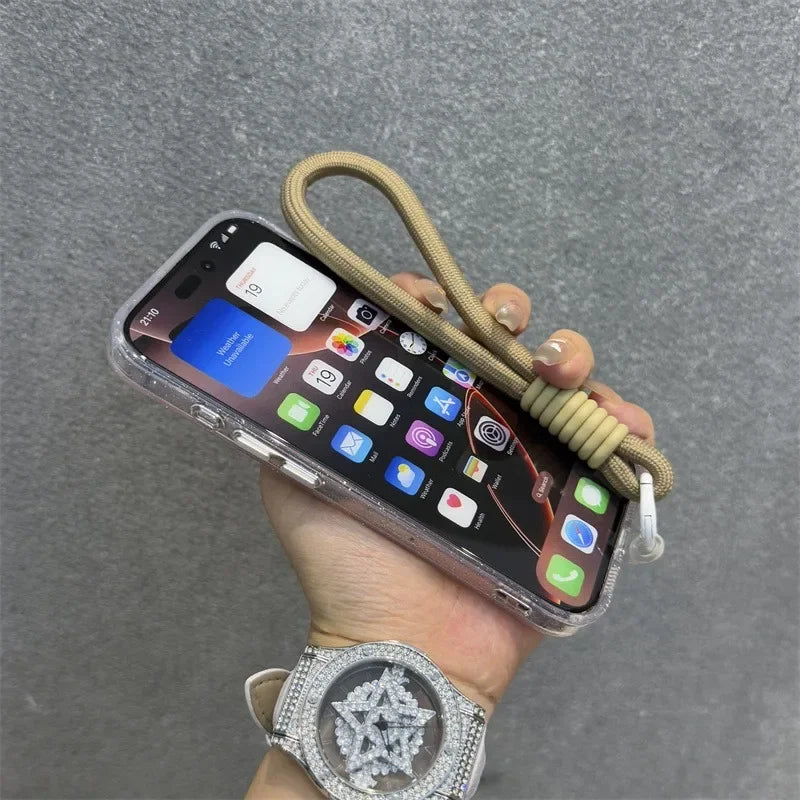 GM GlowTech Luxe Grip Case – Glitter Diamond Edition (Magsafe)
