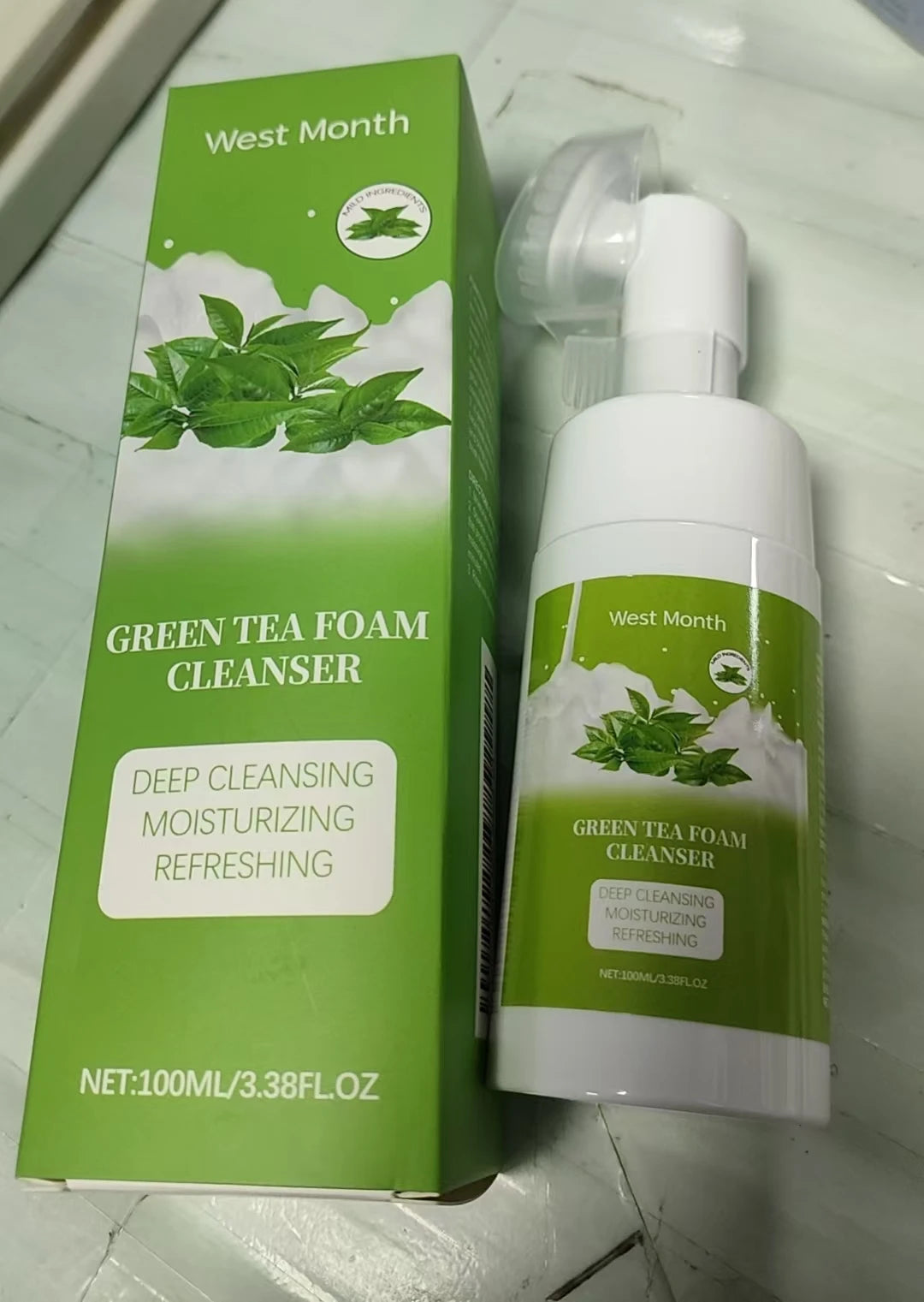 Botanical Glow Green Tea Cleanser – Purify & Refresh (100ml)