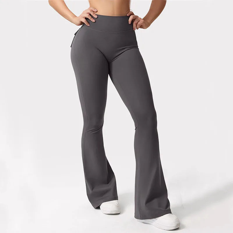 Wide-Leg Yoga Pocket Leggings