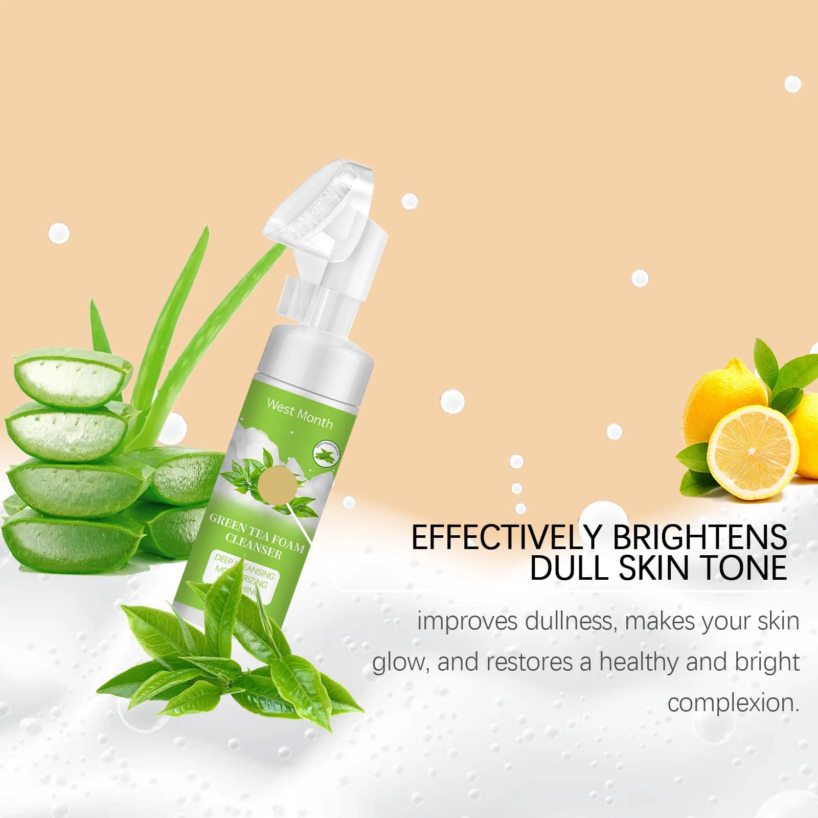 Botanical Glow Green Tea Cleanser – Purify & Refresh (100ml)