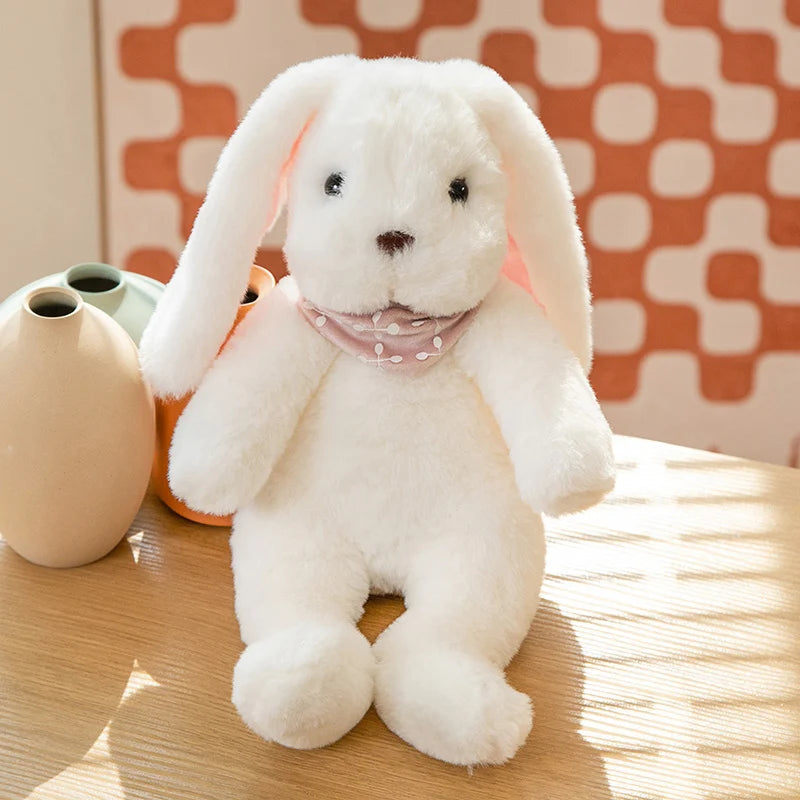 Big Ear Bunny Plush – Soft Stuffed Rabbit in Sweater (35cm / 45cm)