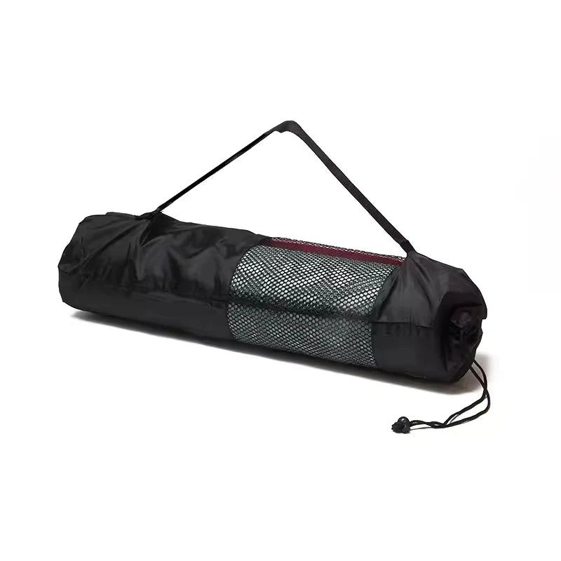 Glow & Go Breathable Yoga Mat Bag – Adjustable Shoulder Strap & Mesh Storage