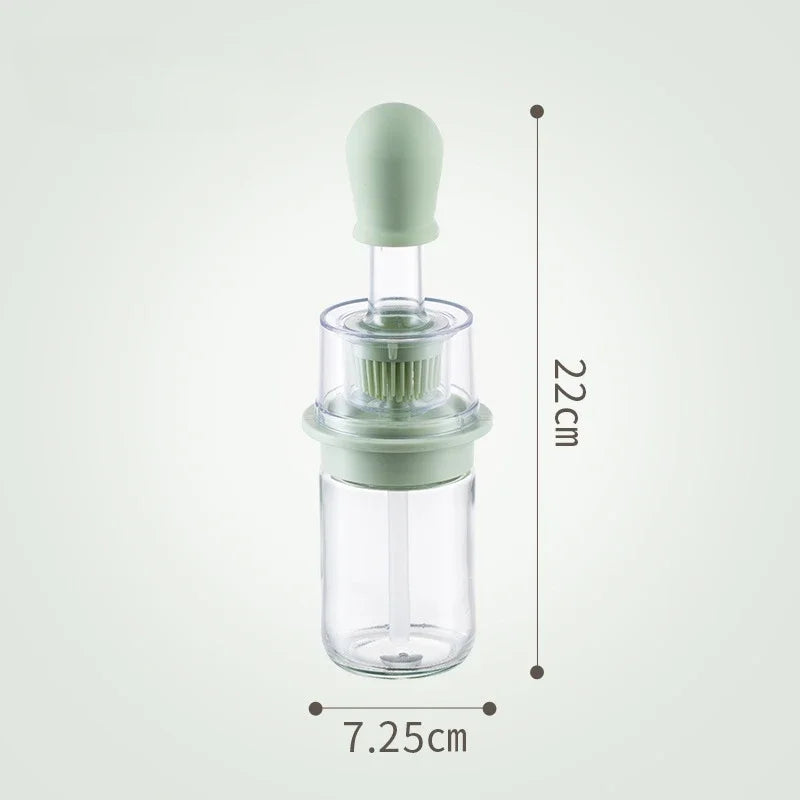 Gracefully Glaze™ Oil Dispenser & Basting Brush Combo