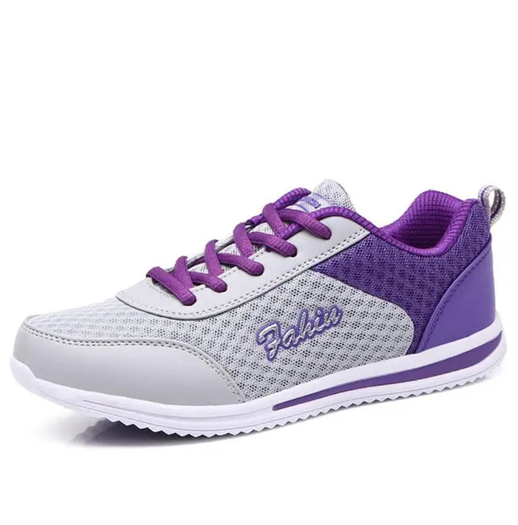Women's Sneakers Comfortable Women's Shoes Fashion Women's Summer Sneakers Mesh Sneaker Woman Lace-Up Tennis Designer Shoes