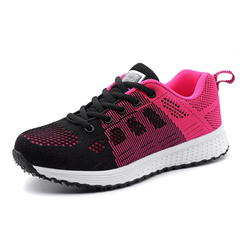 2025 New Fashion Women's Sneakers Plus Size Shoes Women Trainers Casual Sneaker Woman Lace Up Female Sneakers Tenis Feminino
