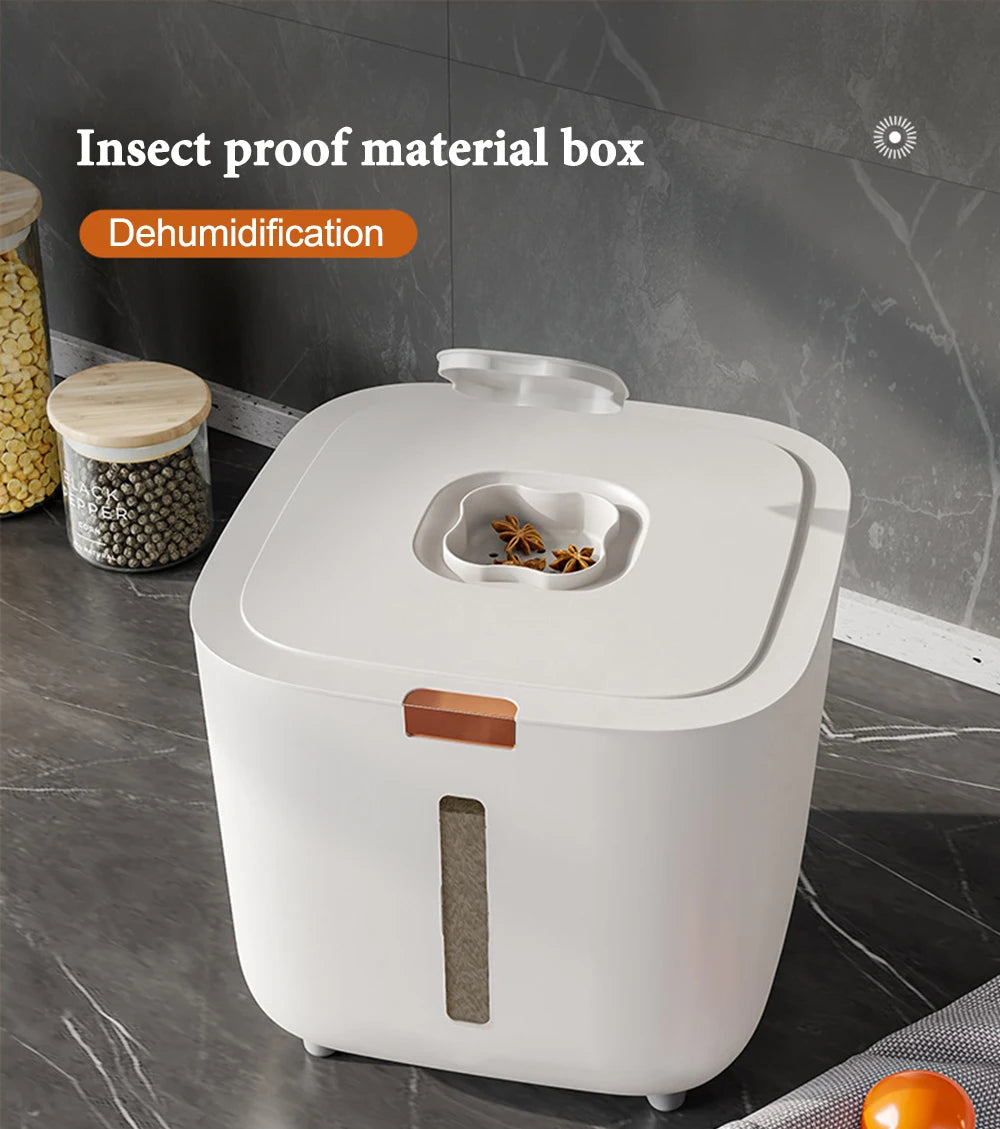 Gracefully Sealed™ Insect-Proof Grain Storage Bin – 5kg/10kg