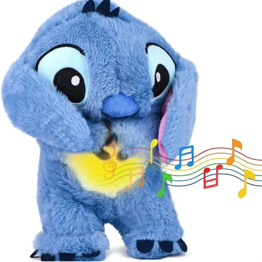 Stitch Breathing Plush – Light-Up Musical Comfort Toy with Calming Rhythm