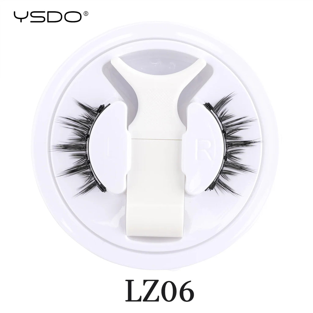 Gracefully Glowing™ Magnetic 3D Mink Lashes – Reusable, No-Glue Winged Lashes with Applicator