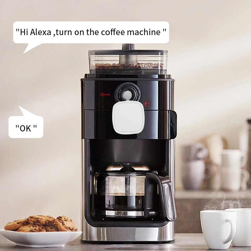 Gracefully Automated: Smart Finger Robot Switch for Hands-Free Home Control