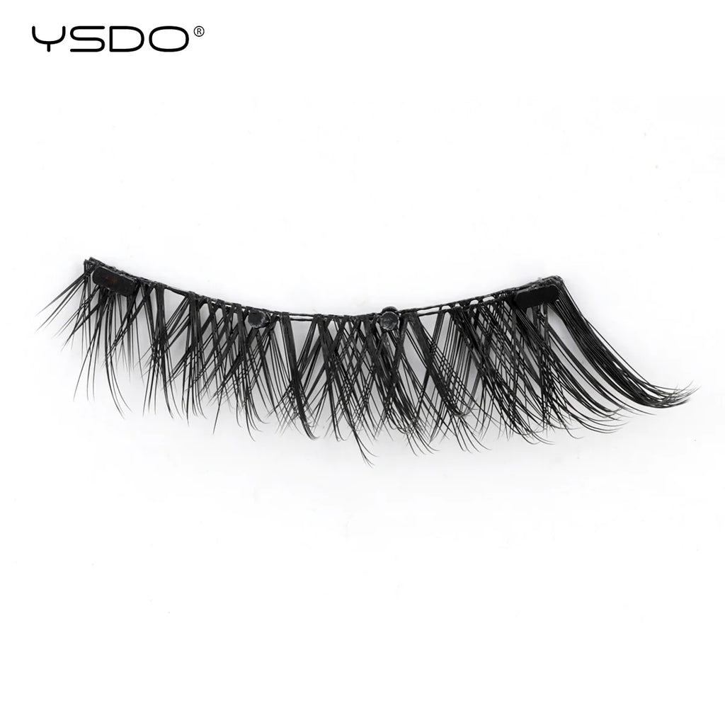 Gracefully Glowing™ Magnetic 3D Mink Lashes – Reusable, No-Glue Winged Lashes with Applicator