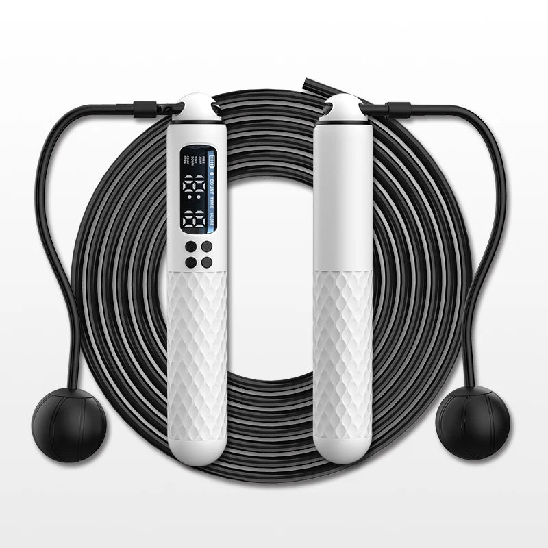 Glow & Go Digital Smart Jump Rope – USB Rechargeable with Calorie Counter
