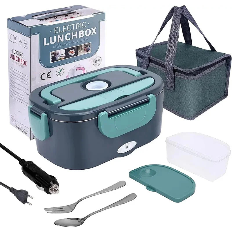 Gracefully Warm™ Electric Lunchbox – Portable Heated Meal Carrier