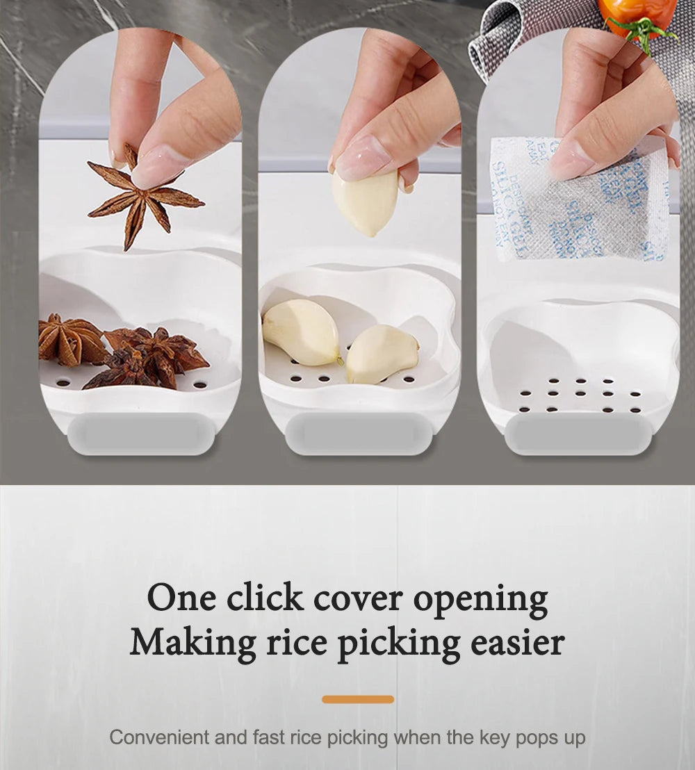 Gracefully Sealed™ Insect-Proof Grain Storage Bin – 5kg/10kg