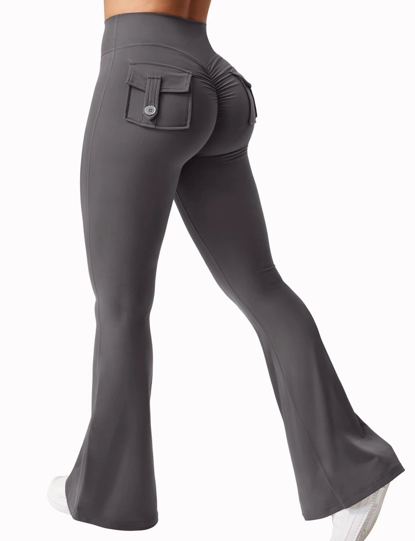Wide-Leg Yoga Pocket Leggings