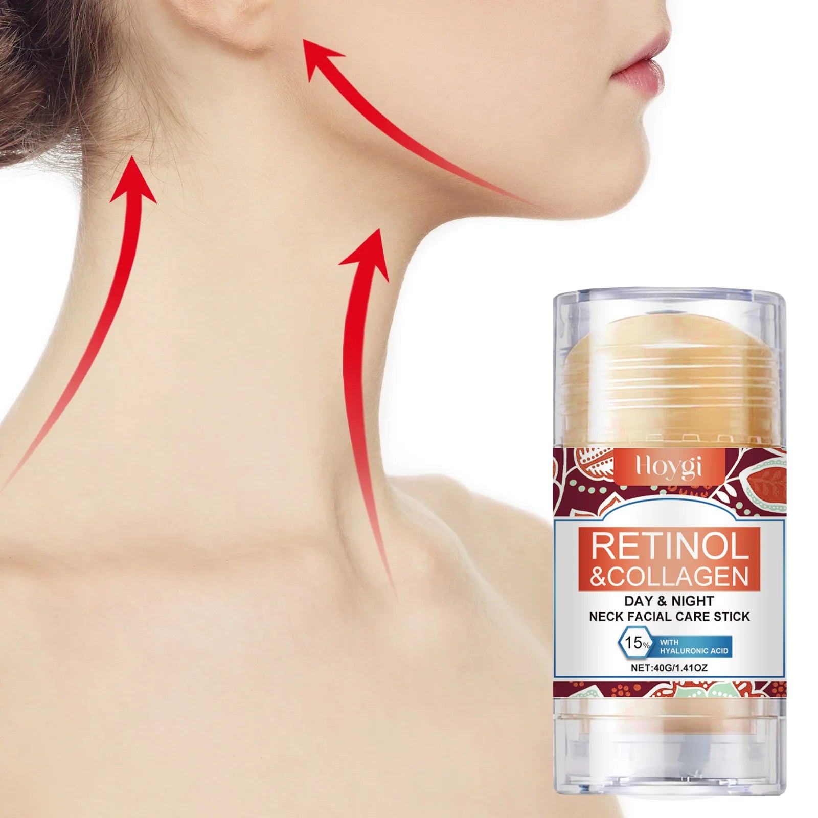 Gracefully Glowing™ Retinol & Collagen Neck Firming Cream – Lifting, Smoothing & Hydrating (40g)