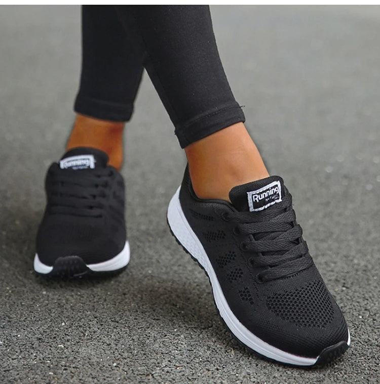 2025 New Fashion Women's Sneakers Plus Size Shoes Women Trainers Casual Sneaker Woman Lace Up Female Sneakers Tenis Feminino