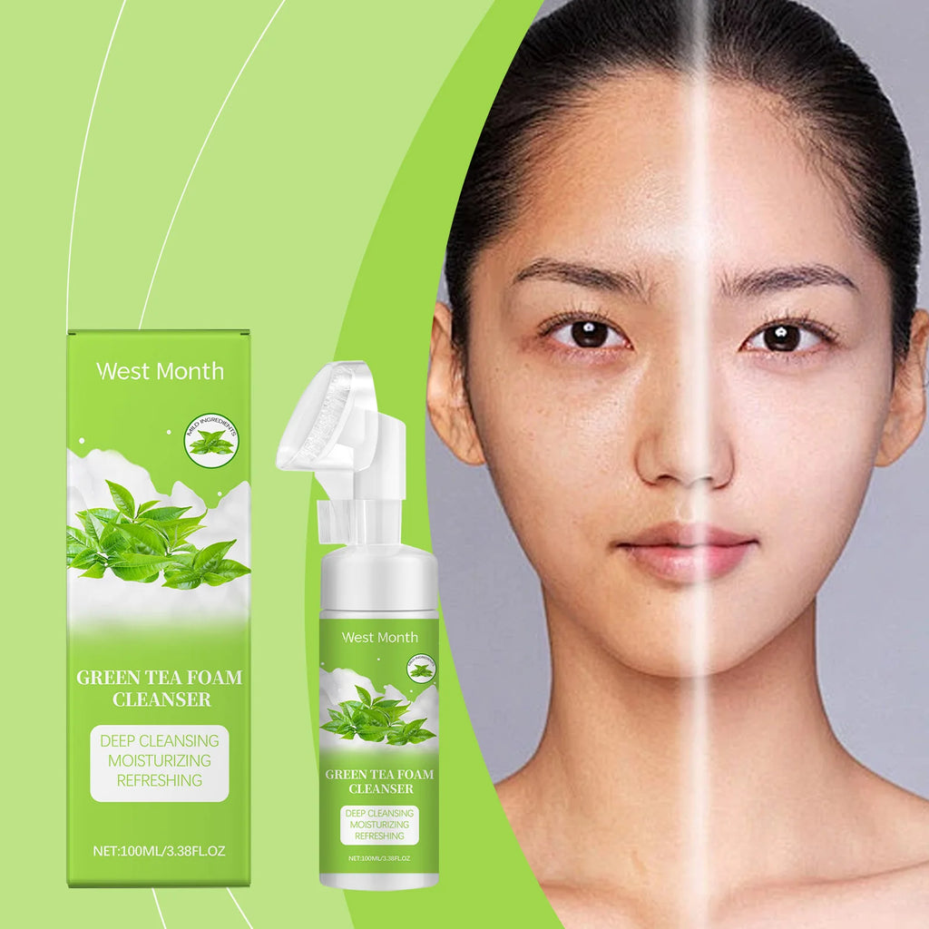 Botanical Glow Green Tea Cleanser – Purify & Refresh (100ml)