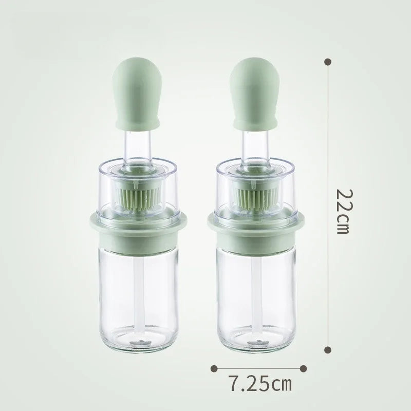Gracefully Glaze™ Oil Dispenser & Basting Brush Combo