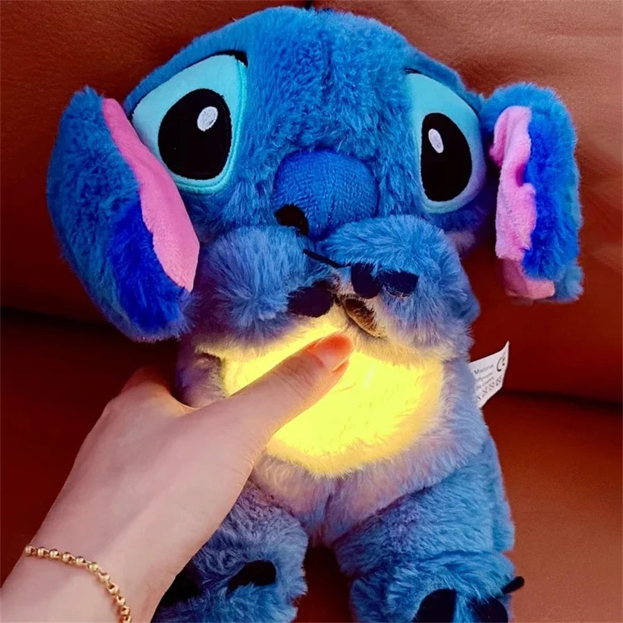 Stitch Breathing Plush – Light-Up Musical Comfort Toy with Calming Rhythm