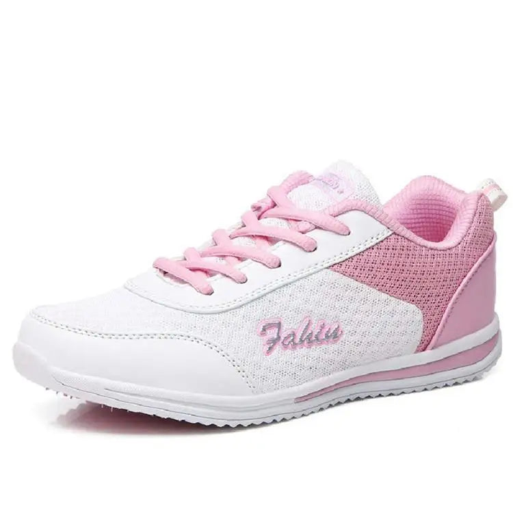 Women's Sneakers Comfortable Women's Shoes Fashion Women's Summer Sneakers Mesh Sneaker Woman Lace-Up Tennis Designer Shoes
