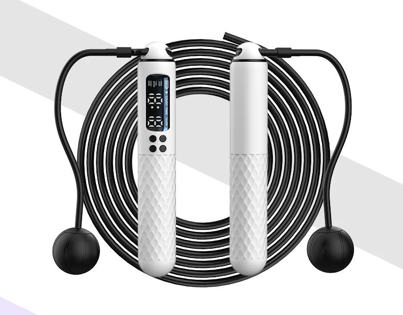 Glow & Go Digital Smart Jump Rope – USB Rechargeable with Calorie Counter