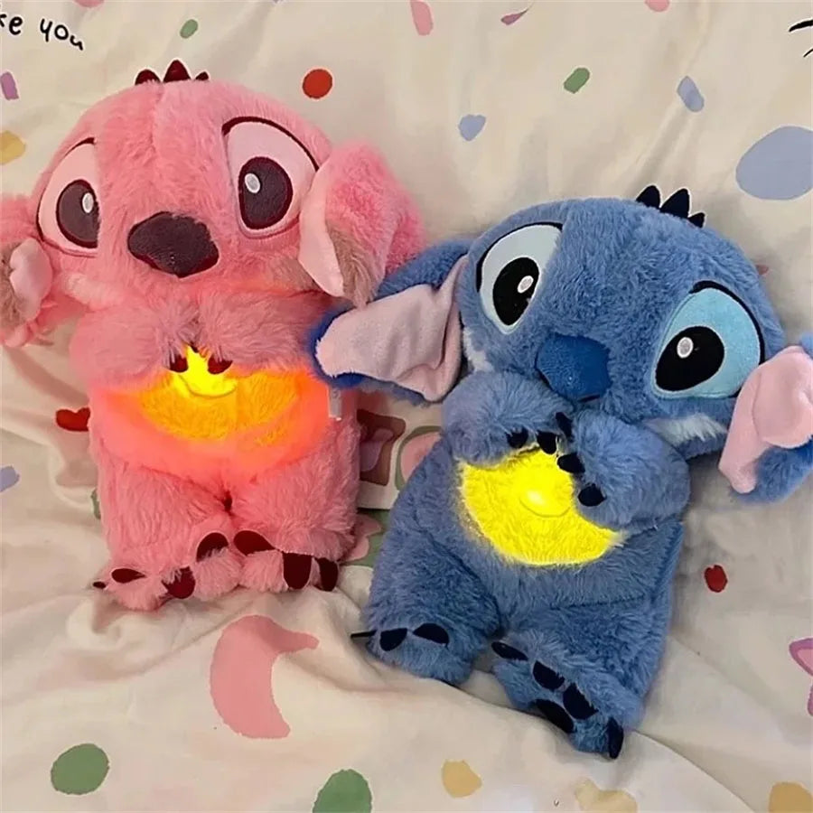 Stitch Breathing Plush – Light-Up Musical Comfort Toy with Calming Rhythm