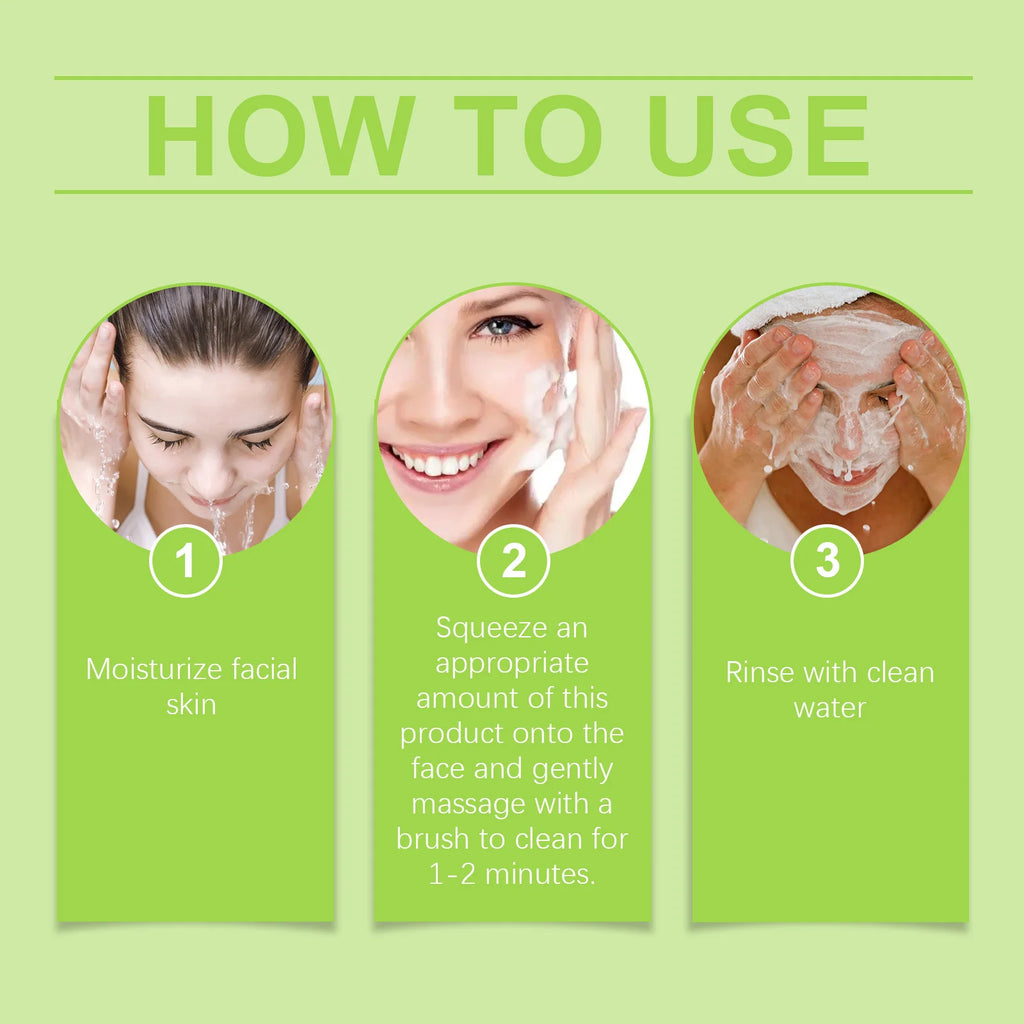 Botanical Glow Green Tea Cleanser – Purify & Refresh (100ml)