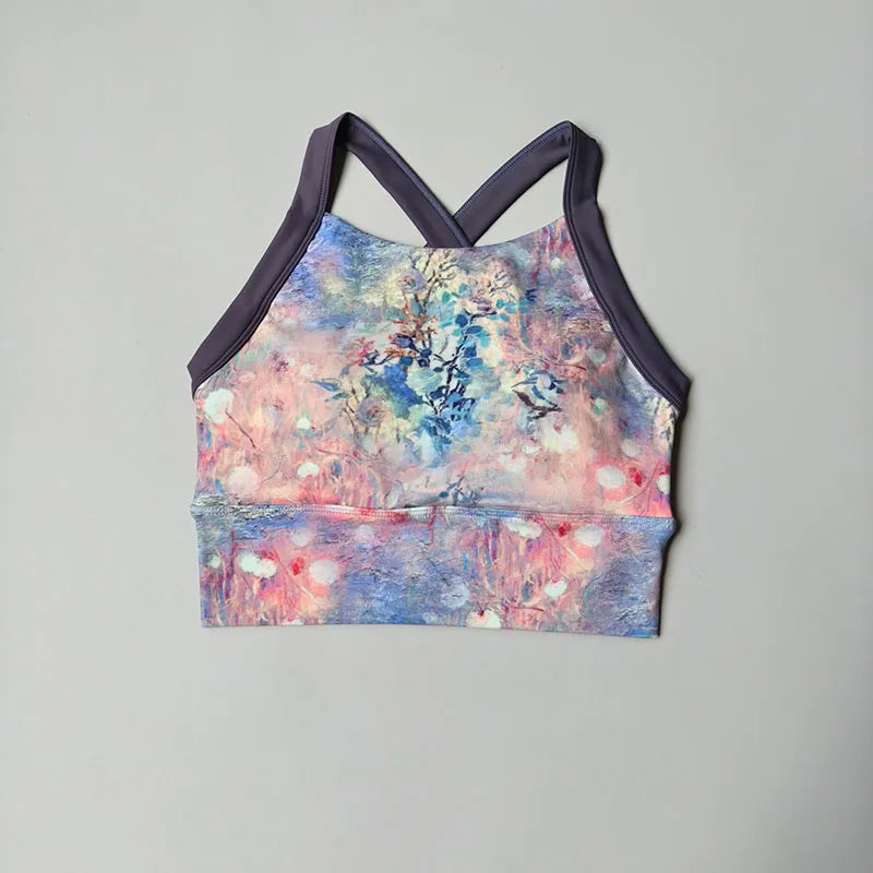 2-Piece Women’s Yoga & Gym Set – Sports Bra + High-Waist Leggings