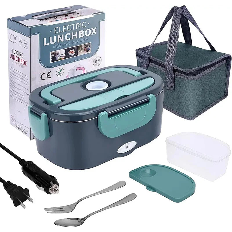 Gracefully Warm™ Electric Lunchbox – Portable Heated Meal Carrier