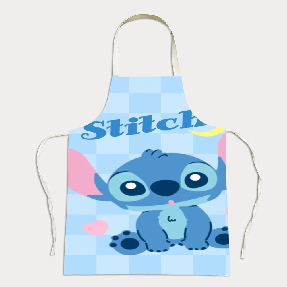 Mommy & Me Stitch Apron Set – Matching Cartoon Kitchen & Craft Aprons