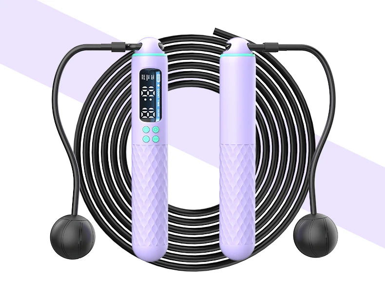 Glow & Go Digital Smart Jump Rope – USB Rechargeable with Calorie Counter