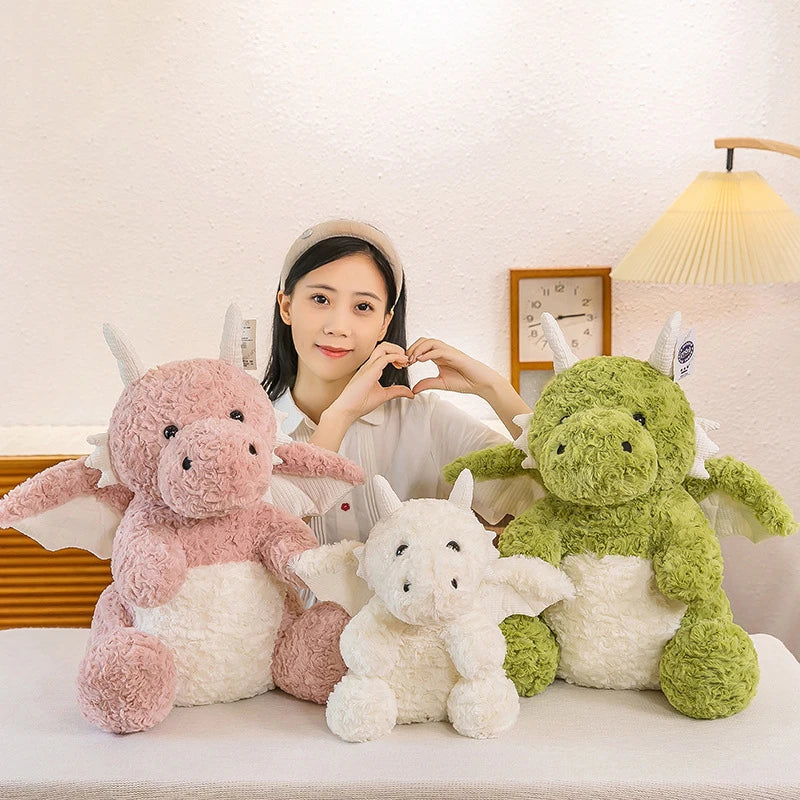 Dream Dragon Plush – 20cm Soft Dinosaur Pillow Buddy